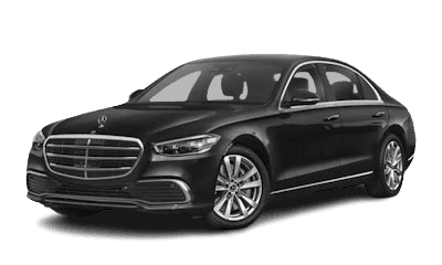 Mercedes S450 or similar car with driver for 12 hours