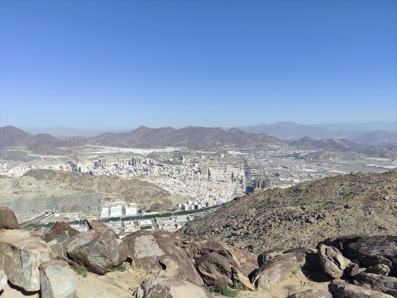 مدینہ منورہ میں حضور کا راستہ