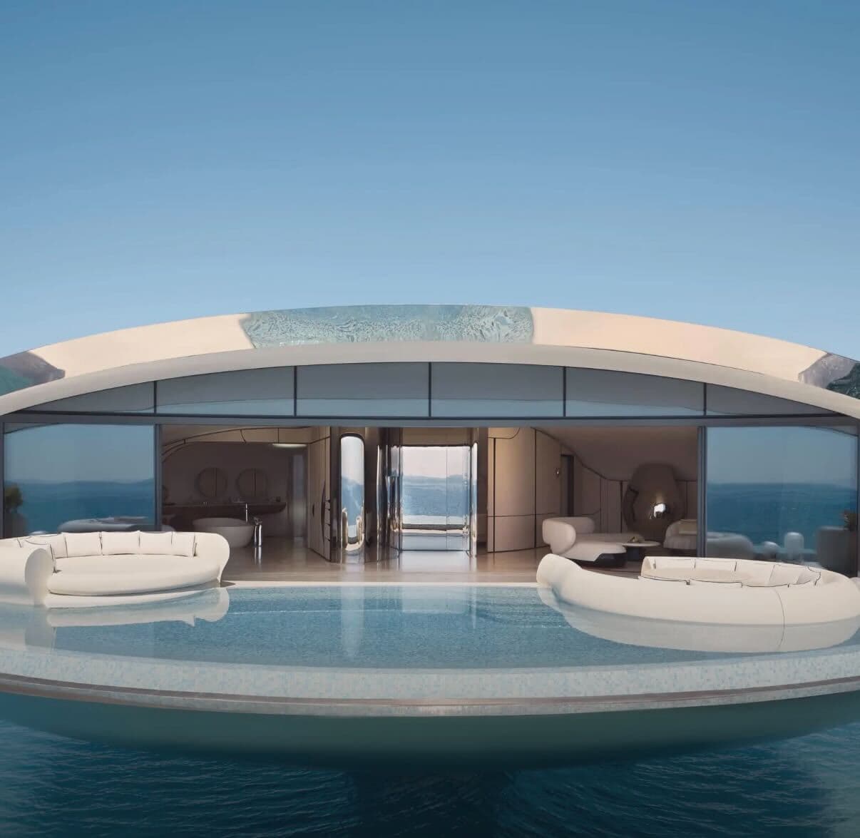 Fees for two people - One-bedroom overwater villa