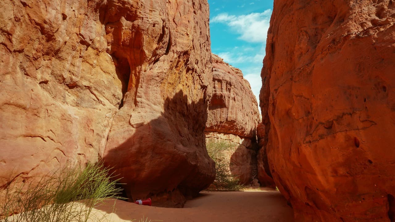 Al-Ula: A tour of the Sharaan Nature Reserve by four-wheel drive vehicle