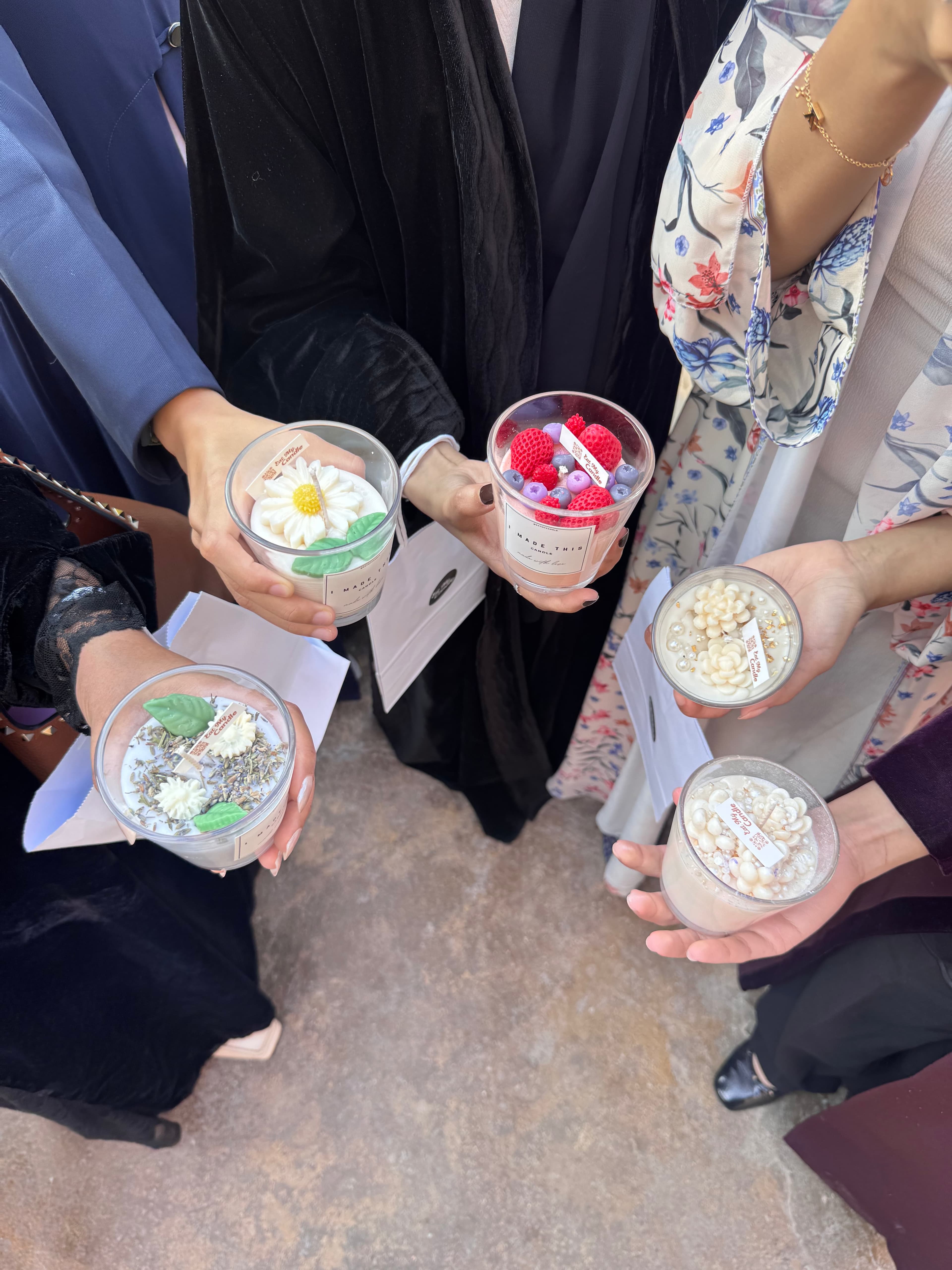 ورشة عمل الشموع