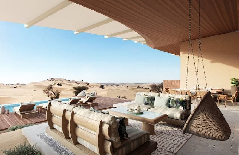 باقه بين المدينة و املج في منتجع Six Senses Southern Dunes,